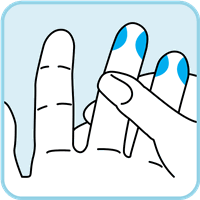 clean finger image