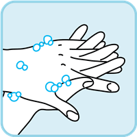 washing hands image